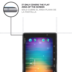 ฟิล์มกันรอยหน้าจอแท็บเล็ตออนิกซ์ 8 คิวซี 3 ดี - Product Image 4