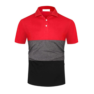 Manga corta de algodón 100% de secado rápido para hombre para Polo, patrón sólido teñido de hilo con camiseta de equipo de fútbol, impresión sublimada - Product Image 5