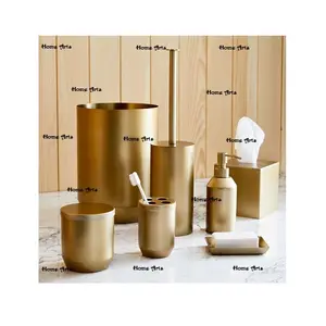 מכירה ישירה במפעל נירוסטה צבע זהב סט אמבטיות עיצוב נפלא צורה מותאמת אישית גודל סטים לאמבטיה