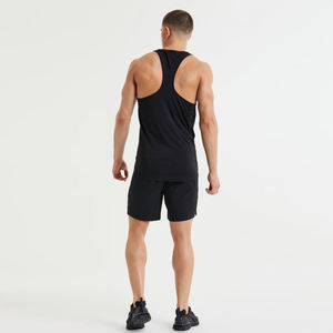 Camiseta Deportiva Body Fit, Estilo Stinger, Algodón y Bambú, Suave y Transpirable, Abertura Profunda en los Brazos, Fabricante OEM, Marca Privada - Product Image 5