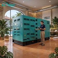 Generador Eléctrico CumminsPerkins Trifásico de 500kw-1000kva 50/60hz Súper Silencioso Diésel con Arranque Remoto