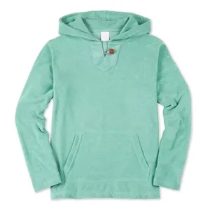 Sudadera con Capucha para Hombre, Elegante, 100% Algodón, Ecológica, de Invierno, Manga Larga, con Estampado en Relieve, Cálida, Informal, a la Moda - Product Image 3