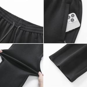 Ensemble de survêtement d'hiver pour homme, sweat-shirt à capuche et pantalon de jogging décontracté, vêtements de sport 2 pièces, 100% coton molletonné, streetwear - Product Image 3