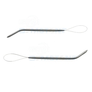 Hair Extension Pulling Loop Tool with Curve End for Micro Beads & Nano Rings Installation – Stainless Steel <b>Threader</b> Hook <b>Needle</b> - Product Image 4