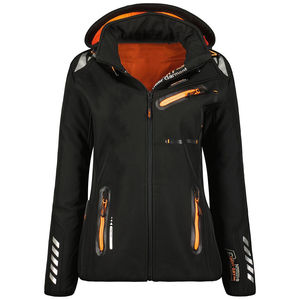 Chaqueta Softshell para Hombre, Talla Grande, de Lona, con Estampado a Cuadros, Cuello Alto, Cremallera, Impermeable, Cortavientos, Ecológica, para Senderismo, Camping, Elegante - Product Image 2