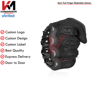 Guantes de Motociclismo Estilo Táctico con Protección Reforzada en los Nudillos, Anti-Impactos, Resistentes a los Golpes, Equipo de Protección Completo para Motociclistas - Product Image 4