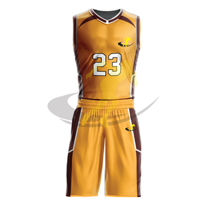 Uniformes de basket-ball en tissu polyester 100% personnalisés OEM nouveau design avec haute respirabilité prix d'usine bon marché - Product Image 4