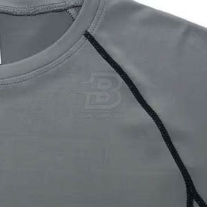 Dernière conception MMA Rash Guard Spandex Poleyster MMA Rash Guard haute qualité MMA Rash Guard à vendre - Product Image 3