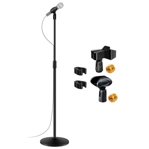5 Core Mic <b>Stand</b> Round Base Height Adjustable Universal <b>Microphone</b> Mount <b>Stands</b> - Product Image 1