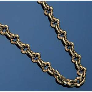 Cadena enlazada de latón Acabado en oro Cadenas DE SEGURIDAD DE LUJO enlazadas fuertes Cadena Premium de metal más vendida a precios genuinos - Product Image 3