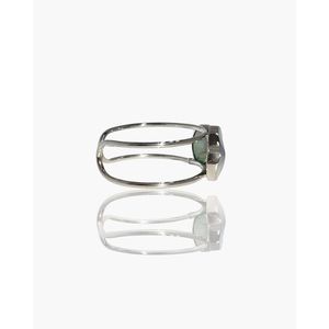 Bracelet de mode à deux rangs de perles Mabe irrégulières - Product Image 4