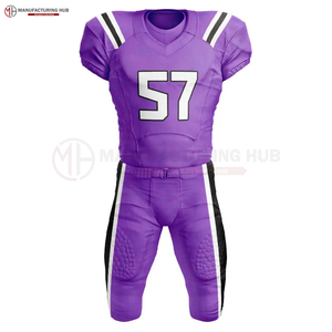 Vente en gros de maillots et de pantalons de football américain personnalisés uniformes de football américain personnalisés grande taille - Product Image 2