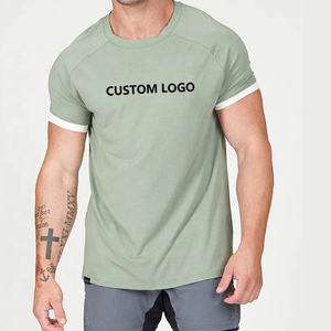 Short Sleeves Top Quality Customized <b>Design</b> and Logo Gym T Shirt for Men Wholesale Gym Drifit T Shir - Product Image 1