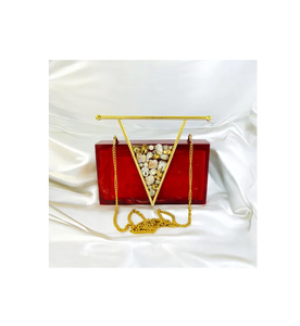 Sac à main abordable en résine noir fumé sac à main sac à main de fête élingues design fantastique pour la vente - Product Image 4