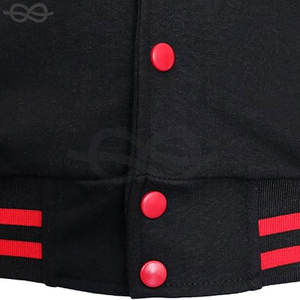 Chaqueta Clásica de Béisbol Estilo Universitario, de Algodón Premium, Estilo Letterman, Transpirable, de Alta Calidad y Elegante - Product Image 5