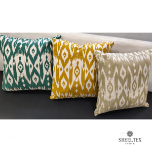 100% algodón hecho a mano impreso ropa de cama sofá funda de cojín moderno Floral dibujos animados Vintage hogar textil decoración colección hoteles - Product Image 2