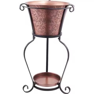 อ่างเครื่องดื่มโลหะน้ำแข็งดีไซน์ทันสมัยตู้แช่ไวน์แชมเปญเย็นสำหรับงานเลี้ยงงานแต่งงานงานเลี้ยง - Product Image 3