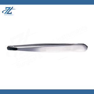 แหนบถอนขนคิ้วสแตนเลสโค้งคุณภาพสูง ระดับมืออาชีพ เป็นมิตรกับสิ่งแวดล้อม ทนทาน สำหรับถอนขนและดูแลหนวด - Product Image 5