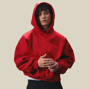 Sweat-shirts surdimensionnés pour hommes, style streetwear, 100% coton, poids lourd, coupe ample, longueur standard, pour l'automne, design personnalisé - Product Image 3