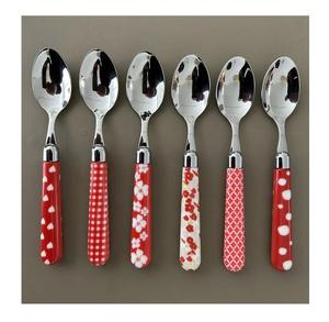 Nuevo diseño chapado en oro Juego de 4 cubiertos de metal en nuevo estilo Cubiertos de metal Juego de cucharas de metal hechas a mano en precio al por mayor - Product Image 4