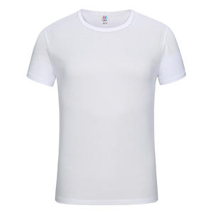 เสื้อยืดโพลีเอสเตอร์170กรัม150ทึบ16สีสำหรับผู้ชายสั่งทำ - Product Image 4
