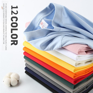 Personnalisé 140 Grammes Coton Hommes Femmes Manches Courtes Surdimensionné Conception Unie T-Shirts Streetwear Techniques Brodées Court - Product Image 5