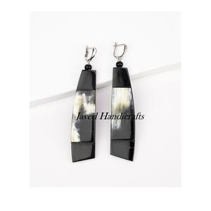 2024 nueva llegada Premium Natural Buffalo cuerno pendiente hecho a mano estilo Animal Qty cuerno pendiente para niñas y mujeres - Product Image 6