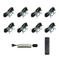 Carports Décoration Éclairage Mini Spot Led Dimmable IP65 Étanche 3W Mini LED avec 5m de Câble