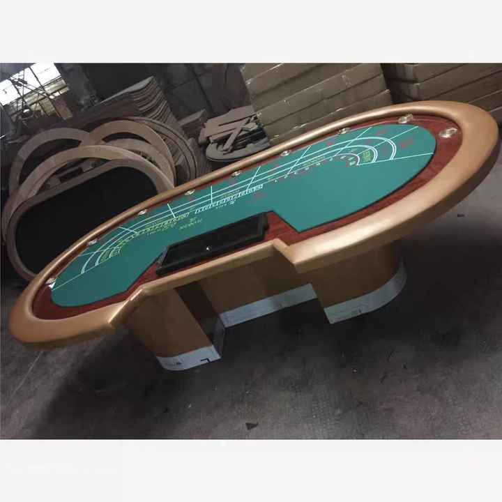 Deluxe 7 Player Baccarat Tables - Professional Casino Qulity