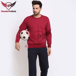 Ensemble de vêtements de sport de qualité supérieure pour hommes, coupe ajustée, avec logo personnalisé, survêtement respirant de grande taille de style décontracté pour l'hiver - Product Image 4