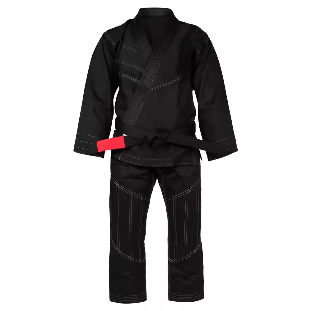 Groothandel Custom Logo Judo Uniform Martial Art Black Jiu Jitsu Karate Uniform Bjj Gi 'S Jiu Jitsu Uniform Voor Trainingskleding