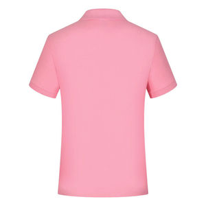 เสื้อโปโลแขนสั้นสำหรับผู้ชายเสื้อคอปกแบบถักระบายอากาศได้ดีปักลายสีทึบออกแบบได้ตามต้องการ - Product Image 6