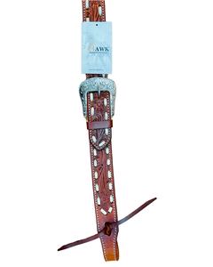 Premium Quality Carved Buck <b>Stitched</b> Leather Headstall Western Horse Equipment Wholesale Horse <b>Products</b> - Product Image 4