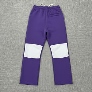 Pantalones Deportivos Holgados para Hombre, Personalizados con Bordado, de Poliéster/Algodón Grueso, de Secado Rápido, Elásticos, con Estilo Apilado, Cortavientos - Product Image 1