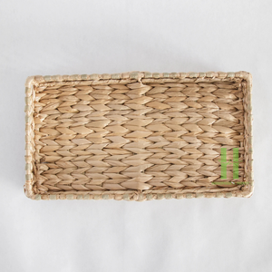 Plateaux de service durables en jacinthe d'eau Plateaux de service tissés à la main de HNH Craft personnalisés et emballés au Vietnam - Product Image 5