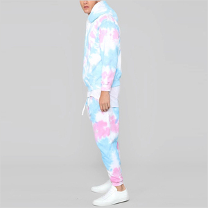 2025 recién llegado, diseño de la mejor calidad, chándales personalizados con tinte de corbata para hombre, chándal transpirable de secado rápido a la venta a bajo precio - Product Image 4