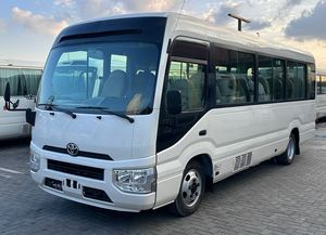 AUTOBUS USATO 2020 TOYOTA COASTER MOTORE 4.2L 1HZ 6 CILINDRI 23+ POSTI CAVALLERZE FRIZIONATE NON CONOSCIBILI TRASMISSIONE MANUALE - Product Image 3