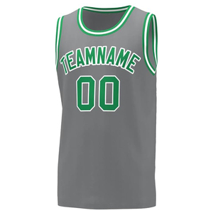 Maillots de basket-ball personnalisés pour hommes, en polyester épais, sans manches, vêtements de sport respirants, séchage rapide, grandes tailles, couleurs personnalisées - Product Image 1