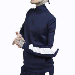 2024 nouveautés ensemble de survêtement de jogging à fermeture éclair pour hommes vêtements de sport à manches longues personnalisés en gros pour la salle de sport à l'extérieur prix bon marché - Product Image 1