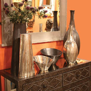 2025 Attractive Simple Design Modern Wholesale For Kitchen Handmade Fancy Metal <b>Large</b> Aluminum Fruit <b>Bowl</b> To Serve & For Parties - Product Image 4