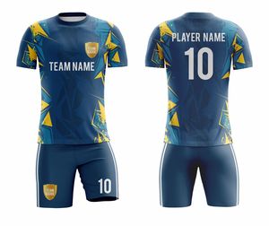 Uniformes Personalizados para Equipos de Fútbol |   Camisetas de Fútbol con Impresión Digital OEM 2026 |   Conjuntos Deportivos Ligeros y Transpirables de Manga Corta y Corte Ajustado - Product Image 4