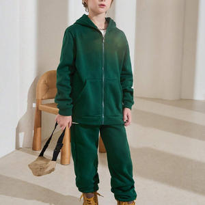 ชุดวอร์มสไตล์ทึบสำหรับเด็กชุดวอร์มระบายอากาศได้พิมพ์โลโก้แบบกำหนดเองสำหรับการปรับแต่งแบรนด์ - Product Image 5