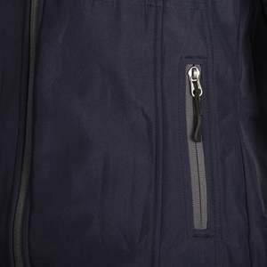 Naviguer Veste polaire collée bleu marine pour femme Hard Shell Soft Fitness Caractéristiques Léger Coupe-vent Coupe-vent Polyester uni - Product Image 5