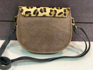 Bolso de cuero para mujer, bolsa de hombro de piel reciclada con estampado Animal de alta calidad, multicolor, nuevo estilo - Product Image 5