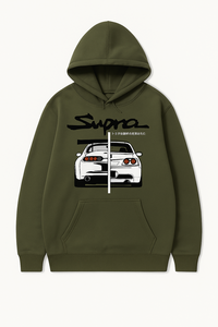 Sweat à capuche en coton surdimensionné de haute qualité pour hommes grande taille Streetwear avec design imprimé personnalisé poids lourd haut confort - Product Image 2