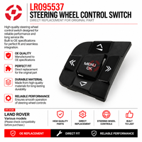 Tombol Kontrol Radio Setir Mobil Tombol Multifungsi LR095537 untuk Suku Cadang Mobil Land Rover Discovery Sport
