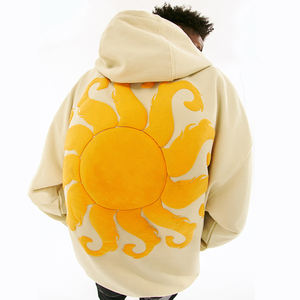 Fabricantes de Sudaderas Gruesas con Estampado 3D Personalizado, Sudadera Extra Grande de Algodón para Hombre con Estampado en Relieve - Product Image 6