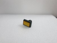 Boutons de jeu carrés 51*31mm avec cadre chromé, interrupteur LED 12V, couleurs personnalisables, placage plastique, couleurs de lentilles pour jeux d'arcade
