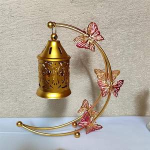 Metal Hanging Birdcage <b>Candle</b> Holder White Wedding Anniversary Celebration Dining Home Decor - Product Image 1