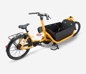 จักรยานบรรทุกไฟฟ้าขายดี รุ่น Cargobike F900E กล่องสีเหลือง - Product Image 1